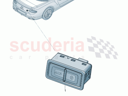 Photo of BOUTON POUSSOIR POUR L ACTIONNEMENT DU COUVERCLE ARRI…