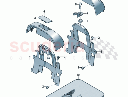 Photo of Retaining bracket ISOFIX fastening system 3SD 885 585…