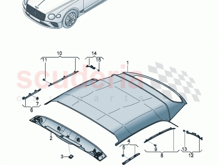 Photo of Front panel trim 3SD 871…