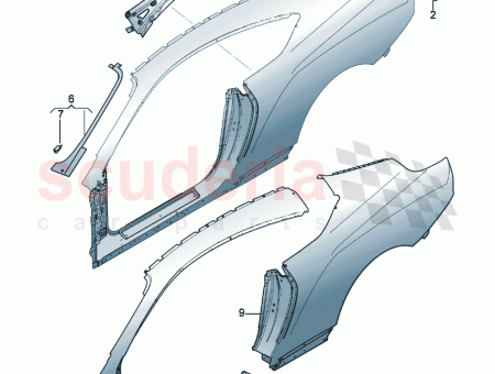 Photo of PARTIE SECTIONNELLE MONTANT A AVEC ELEMENT DE CADRE…