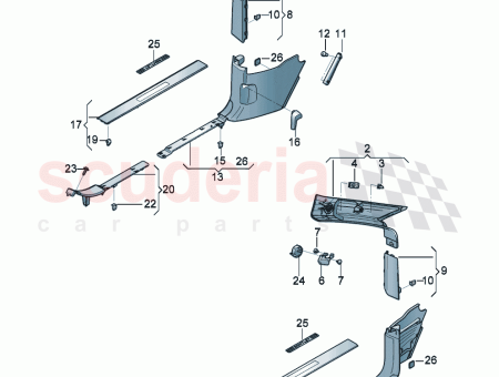 Photo of GARNITURE DE MONTANT CENTRAL…