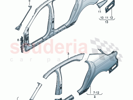 Photo of PARTIE SECTIONNELLE MONTANT A AVEC ELEMENT DE CADRE…