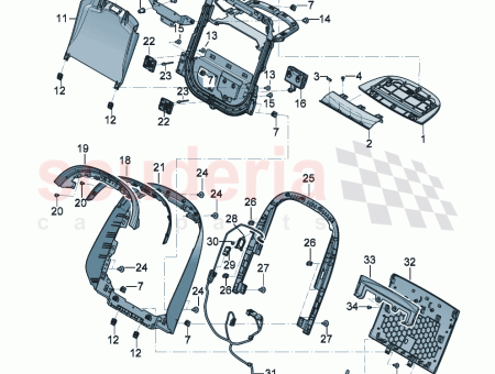 Photo of Folding table Mulliner Styling Specification…