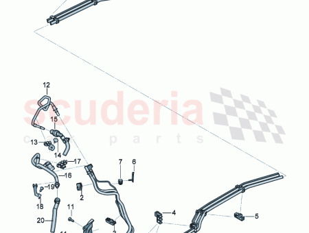 Photo of 1 set of fuel lines D 25 11…