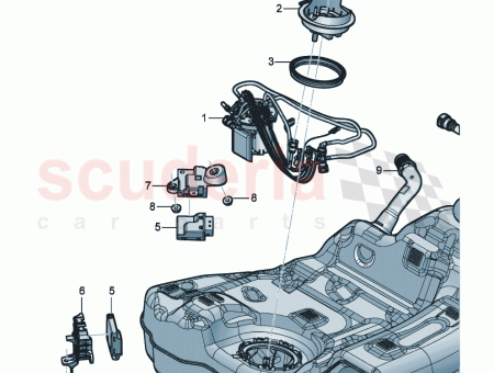 Photo of Fuel delivery module Use also from illustration…