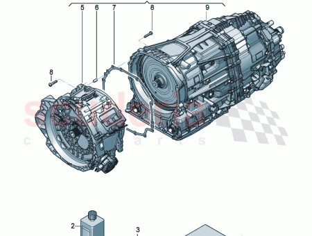 Photo of 8 speed dual clutch gearbox Base gearbox…