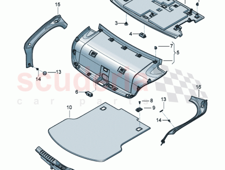 Photo of Bracket Partition trim 3SE 867 073…