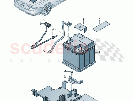 Photo of Mounting bracket Battery…