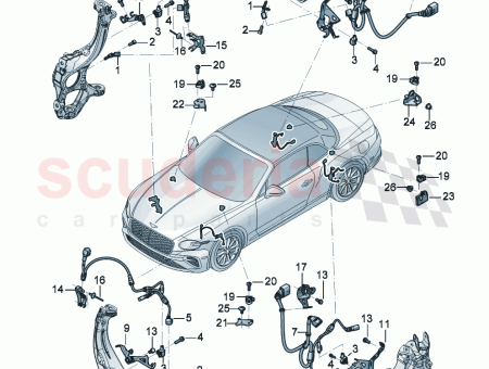 Photo of Accelerator sensor Wheel carrier…