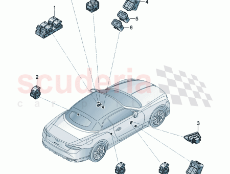 Photo of INTERRUPTEUR POUR L OUVERTURE DU COUVERCLE ARRI RE…