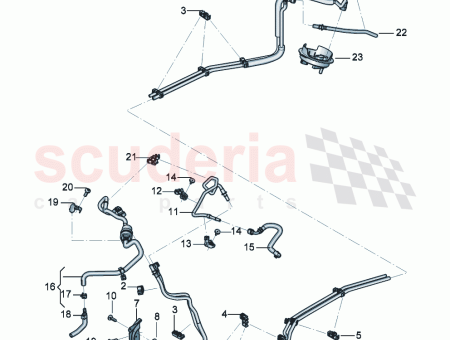 Photo of SUPPORT POUR LIGNE DE CARBURANT 971 130 389…