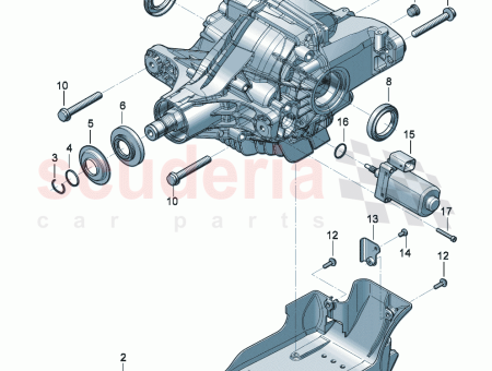 Photo of DIFF RENTIEL DE L ESSIEU ARRI RE AVEC…