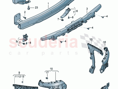 Photo of Bumper carrier D 23 09 2024 3SD 807…