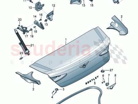 Photo of COUVERCLE ARRI RE…