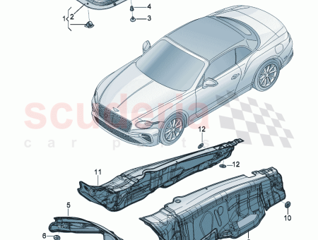 Photo of sound absorber for front panel D 15 09…