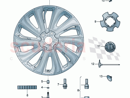 Photo of JANTE EN ALUMINIUM…