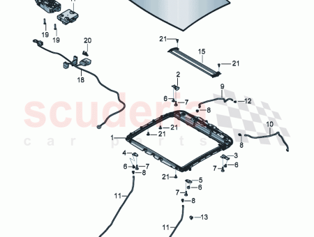 Photo of UNIT DE COMMANDE DU TOIT OUVRANT COULISSANT LECTRIQUE…