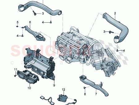 Photo of Air vent B pillar 3SE 819 728…