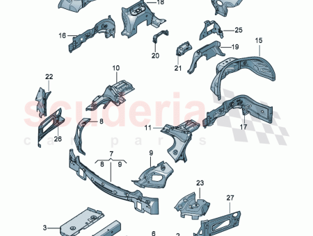 Photo of PARTIE SECTIONNELLE PANNEAU DE PLANCHER POUR LE COMPARTIMENT…