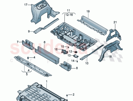 Photo of PLANCHER DU COMPARTIMENT BAGAGES 3SE 804 826…