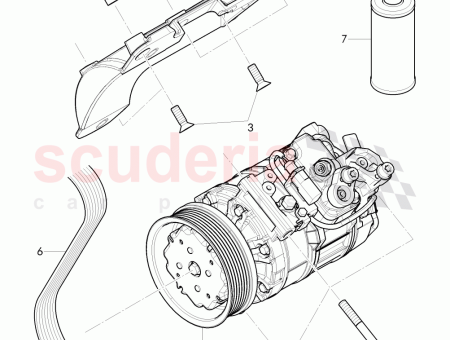 Photo of COMPRESSEUR DE CLIMATISEUR POUR R FRIG RANT 3W0…