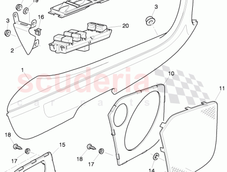 Photo of BEZEL SWITCH UNIT 3W1 867 110…