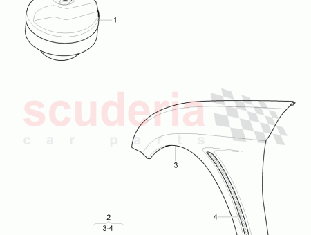 Photo of GRILLE D AIR DE REFROIDISSEMENT 3W3 821…