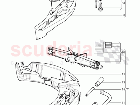 Photo of OUTILS POUR VEHICULES 3W0 012 023…