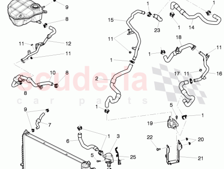 Photo of TUYAU D EAU DE REFROIDISSEMENT AVEC TUYAU D…