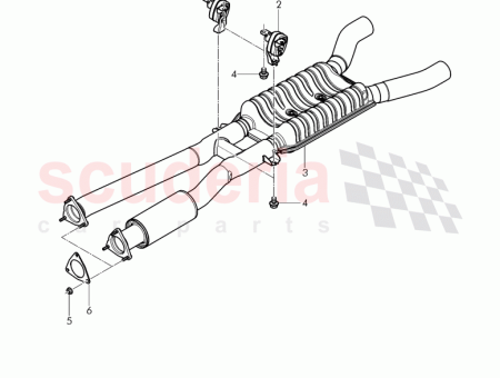 Photo of SILENCIEUX AVANT AVEC SILENCIEUX CENTRAL 3W3 253 200…