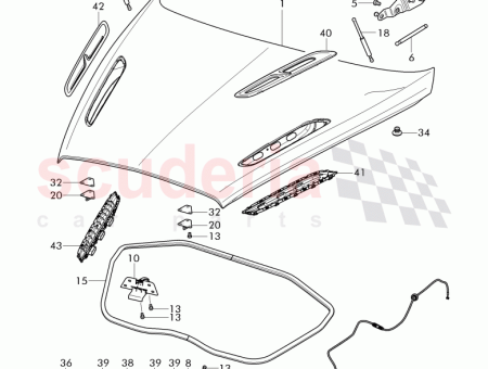 Photo of GRILLE D AIR DE REFROIDISSEMENT 3W8 807 028…