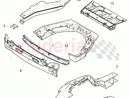 Photo of PLAQUE DE R PARATION LONGERON ASSEMBLAGE 3Y0 803…