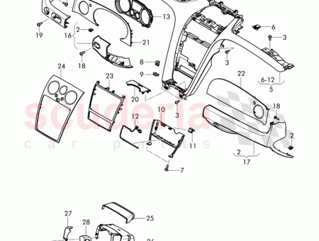 Photo of GARNITURE DE TABLEAU DE BORD…