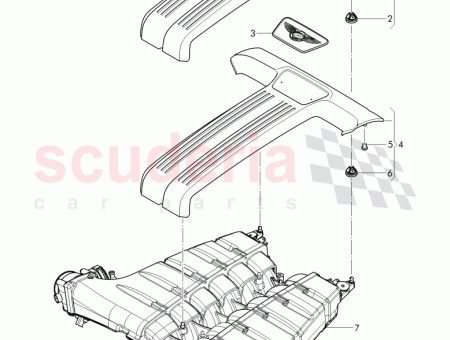 Photo of COUVERCLE POUR LE COMPARTIMENT MOTEUR AUSSI UTILISER 07C…
