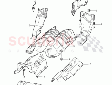 Photo of BOUCLIER THERMIQUE PLATEAU D AMORTISSEUR DE BRUIT…