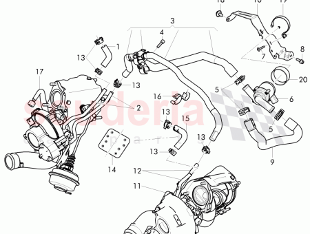 Photo of SUPPORT POUR POMPE EAU SUPPL MENTAIRE 4Z7 121…