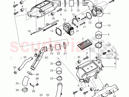 Photo of SUPPORT SOUPAPE D TRANGLEMENT 07V 145 813…
