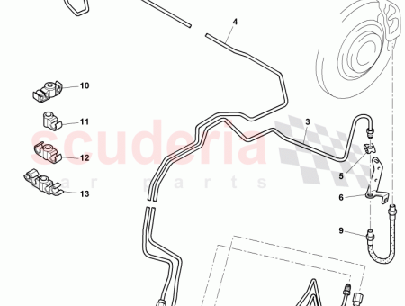 Photo of DURITE TUYAU DE FREIN DE LA DURITE DE…