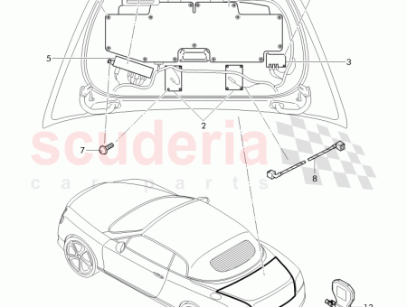 Photo of C BLE ANTENNE SDARS 3W7 971…
