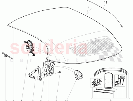 Photo of 1 JEU BARRES DE TENSION POUR CADRE DE…