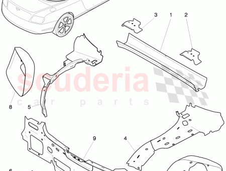 Photo of PLAQUE DE R PARATION CLOISON INF RIEURE 3W7…