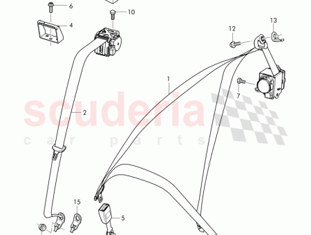 Photo of PLAQUE DE RETENUE POUR CEINTURE DE S CURIT…