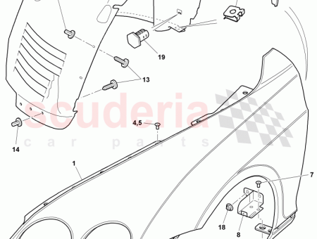 Photo of CADRE DE GARNITURE DE PHARE…