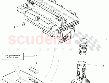 Photo of COUVERCLE DE CENDRIER ROUGE NOIR CARBONE…