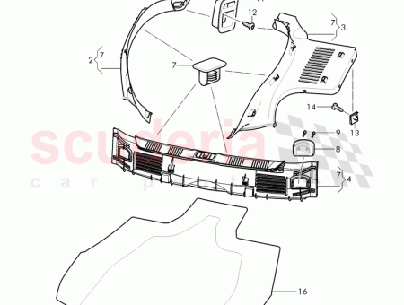 Photo of COUVERCLE DE GARNITURE 3W7 863 668…