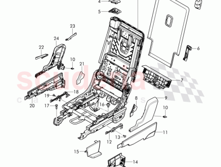 Photo of CADRE D ASSISE ET DE DOSSIER 4M0 883…