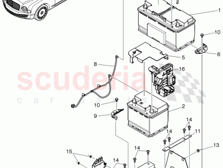 Photo of PLATEAU BATTERIE 3Y0 804 872…