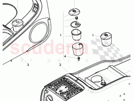 Photo of INSERT POUR CENDRIER CHROM…