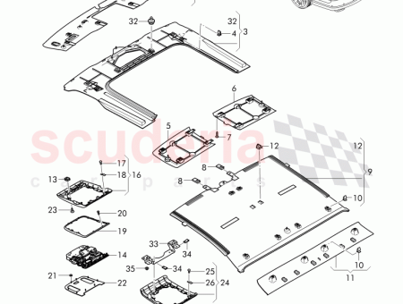 Photo of GARNITURE DE TOIT MOUL E CUIR 3Y5 867…