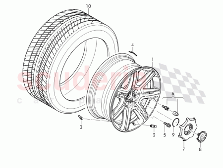 Photo of ROUE EN ALLIAGE 36A 601 025…